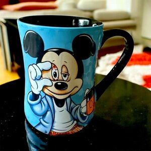 Disney Parks Mickey Mouse "Some Mornings Are Rough" mug.